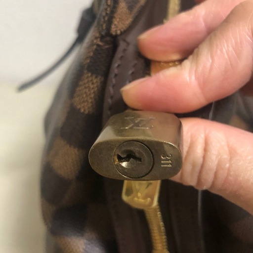 [美品] ルイビトン　ダミエ　トートバッグ