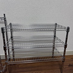 スチールラック2つ【引取りに来ていただける方】の画像