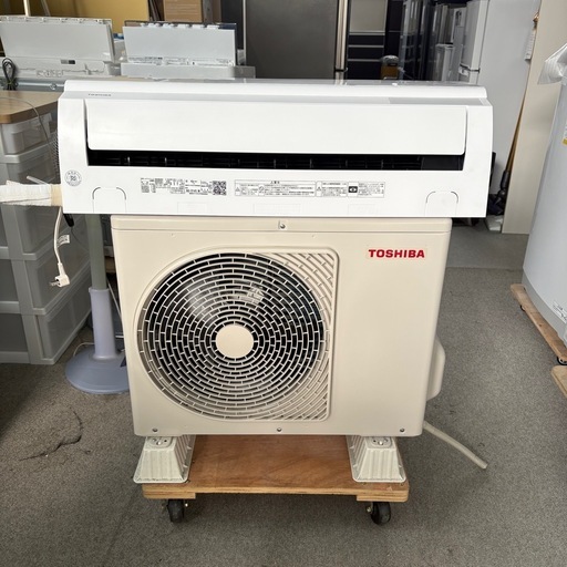 ⭐️TOSHIBA⭐️エアコン 2025年 大阪市近郊配送無料