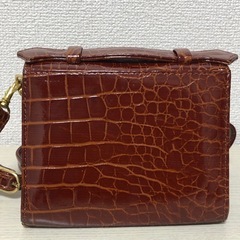 VERSACE ヴェルサーチ クロコダイル ショルダーバッグ トート 太陽神の画像