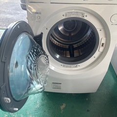 近隣配達無料　SHARP ドラム式洗濯機 ES-H10Eの画像