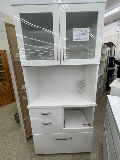 リユースのサカイ東金店 NITORI レンジボード 白 TJ17591