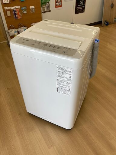 A-905【リユースのサカイ野々市店】ジモティ来店特価‼ Panasonic パナソニック 洗濯機 NA-Ｆ5B1 2022年 動作チ