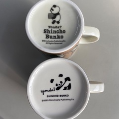 新潮文庫　読んだ？パンダ　マグカップ　5個の画像