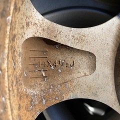 スズキパレット　純正アルミホイールの画像