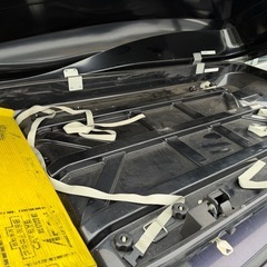 INNO リッジトランク240 (BRW240) 紺　中古品の画像