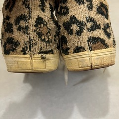 Spring court スプリングコート レオパードミドルカットスニーカーの画像