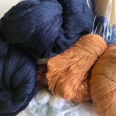 糸　刺繍　手編み　各種の画像