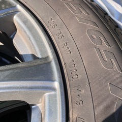 17インチスタッドレスタイヤホイール付きの画像