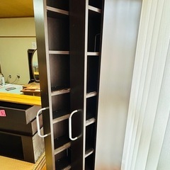 コミック用本棚　省スペース型2つの画像