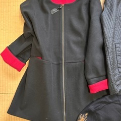 婦人服　ニット　ベスト　ジャケットの画像