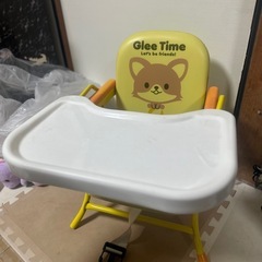 テーブル付き豆椅子 ベビーチェアの画像