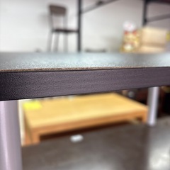 【ジャングル深井店】ミニテーブル ブラウン【FU61】の画像