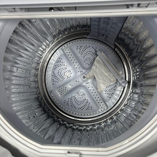 自社配送設置無料　シャープ 5.5kg 2021年製 洗濯乾燥機 ES-TX5F