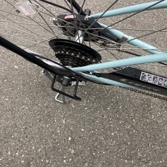 丸石自転車　オートライト♪26インチ薄い水色の画像