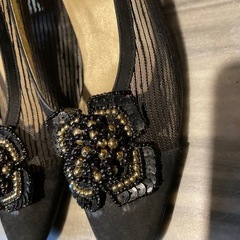 取引中　夏用パンプス　ローヒール無料の画像