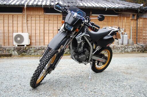 (最初の方と商談中)カワサキKLX２５０　実働車メンテナンス済　即ロングツーリングに使用できます