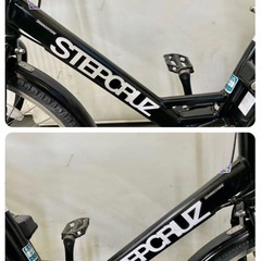 1年保証　ブリヂストン　ステップクルーズ　26インチ　黒色　電動アシスト自転車 g210の画像
