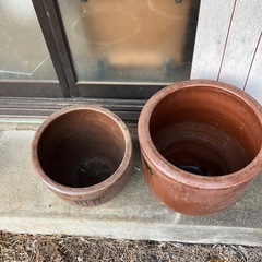 甕　壺　漬物壺　味噌壺　骨董　花入れ　焼き物　水瓶　メダカ鉢　金魚鉢　睡蓮鉢　常滑焼　鉢カバーの画像