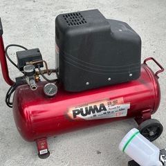 コンプレッサー • スプレーガン • エアホース 3点セット の画像