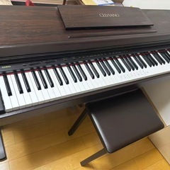 カシオの電子ピアノの画像