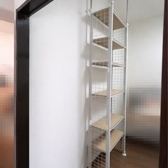 つっぱり式　フリーラック　つっぱりラック　の画像