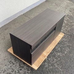 テレビボード　テレビ台　収納棚　ロータイプ　ローボード　木目調の画像