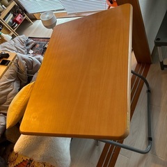 折りたたみ机　テーブルの画像