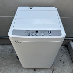 🉐祭り140⭐️2025年製★ほぼ新品★ヨドバシ　洗濯機　7KG ホワイト　一人暮らしの画像