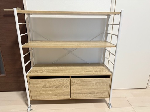 引き出し付きシェルフ　　10000円