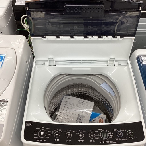 【６ヶ月保証】全自動洗濯機 Haier JW-C55D 5.5kg