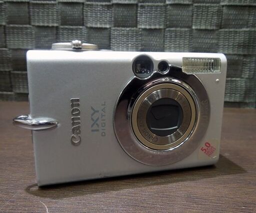 canon IXY DIGITAL 500 PC 1084 デジタルカメラ 充電器/フラッシュカード/ケース付き 通電確認済 キャノン