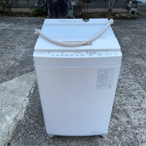 ★動作良好★TOSHIBA 東芝 全自動洗濯機 aw-8dh1 8kg★2021年製★