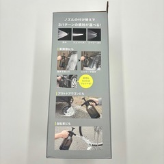 新品 ポンプ式ジェット泡洗浄クリーナーの画像