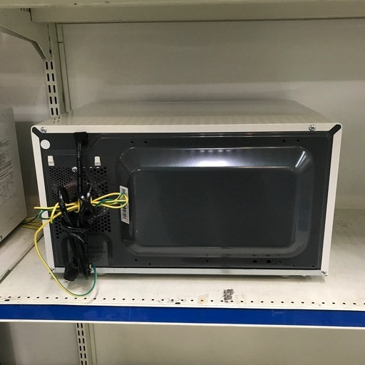 ジャングルジャングル貝塚店　電子レンジ　シャープ　白　ホワイト　左開き　2025年製　スタイリッシュ　ターンテーブル　単機能レンジ　ヘ