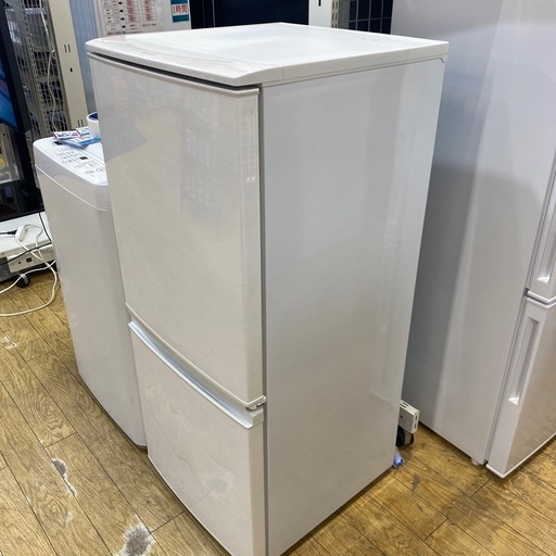?新生活応援?SHARP 137L冷蔵庫 2016年製 SJ-D14C どっちも付け替えドア?２ドア ホワイト?NO.8396F