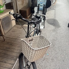 子供乗せ電動あアシスト自転車　ブリヂストン bikke 20型8AH 3段 LEDの画像