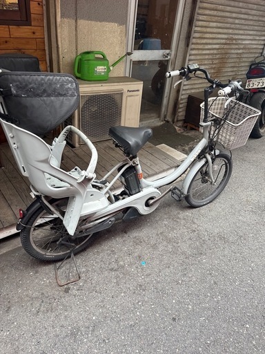 子供乗せ電動あアシスト自転車　ブリヂストン bikke 20型 3段 LED