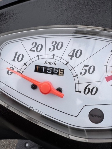 アドレスV50 FI 黒　スクーター　スズキ　バイク　50cc 原付　通勤　通学