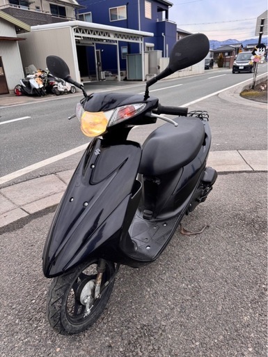 アドレスV50 FI 黒　スクーター　スズキ　バイク　50cc 原付　通勤　通学