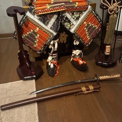 鎧兜　　5月人形　　男の子のお祝いに　高級品ですの画像