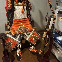 鎧兜　　5月人形　　男の子のお祝いに　高級品ですの画像