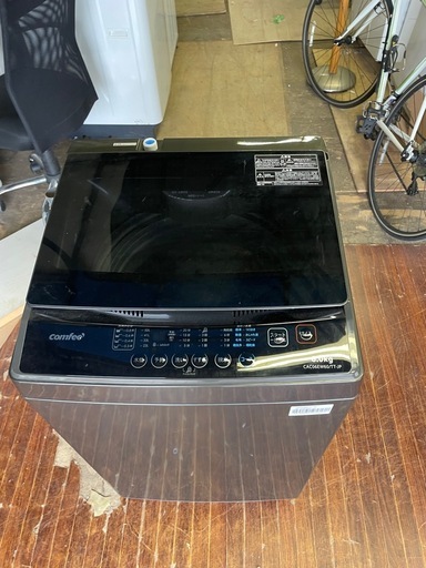 北九州市内配送無料　保証付き Comfee 洗濯機 CACO6EW60/TT 6kg 2024年製