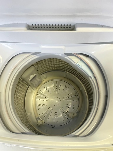 北九州市内配送無料　保証付き 2023年製全自動洗濯機 ホワイト OBBW-60A(W) [洗濯6.0kg /簡易乾燥(送風機能) /