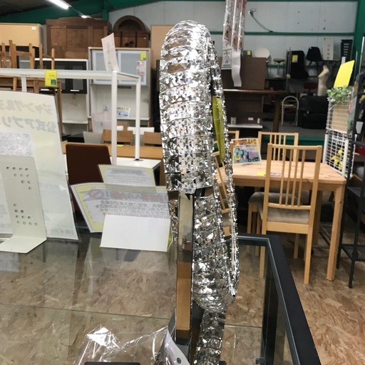ジャングルジャングル貝塚店　ハリウッドミラー　Francfranc ブリエ　鏡　卵型　丸　ライト付きミラー　聴講記憶機能搭載　キラキラ