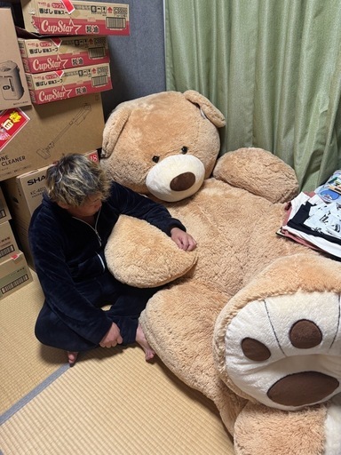 特大クマちゃんぬいぐるみ