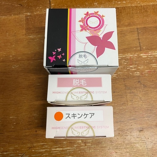 【新品ラージ付】ケノン Ver.4.1 脱毛器 眉毛脱毛器付 残量多 動作確認済