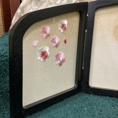 ミニ屏風 中古   サイズ(縦最大24cm、横平面86.7cm) 中古の画像