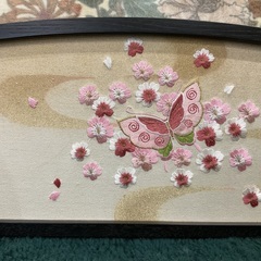 ミニ屏風 中古   サイズ(縦最大24cm、横平面86.7cm) 中古の画像