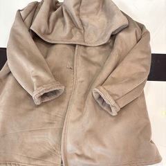 ムートン風コートの画像